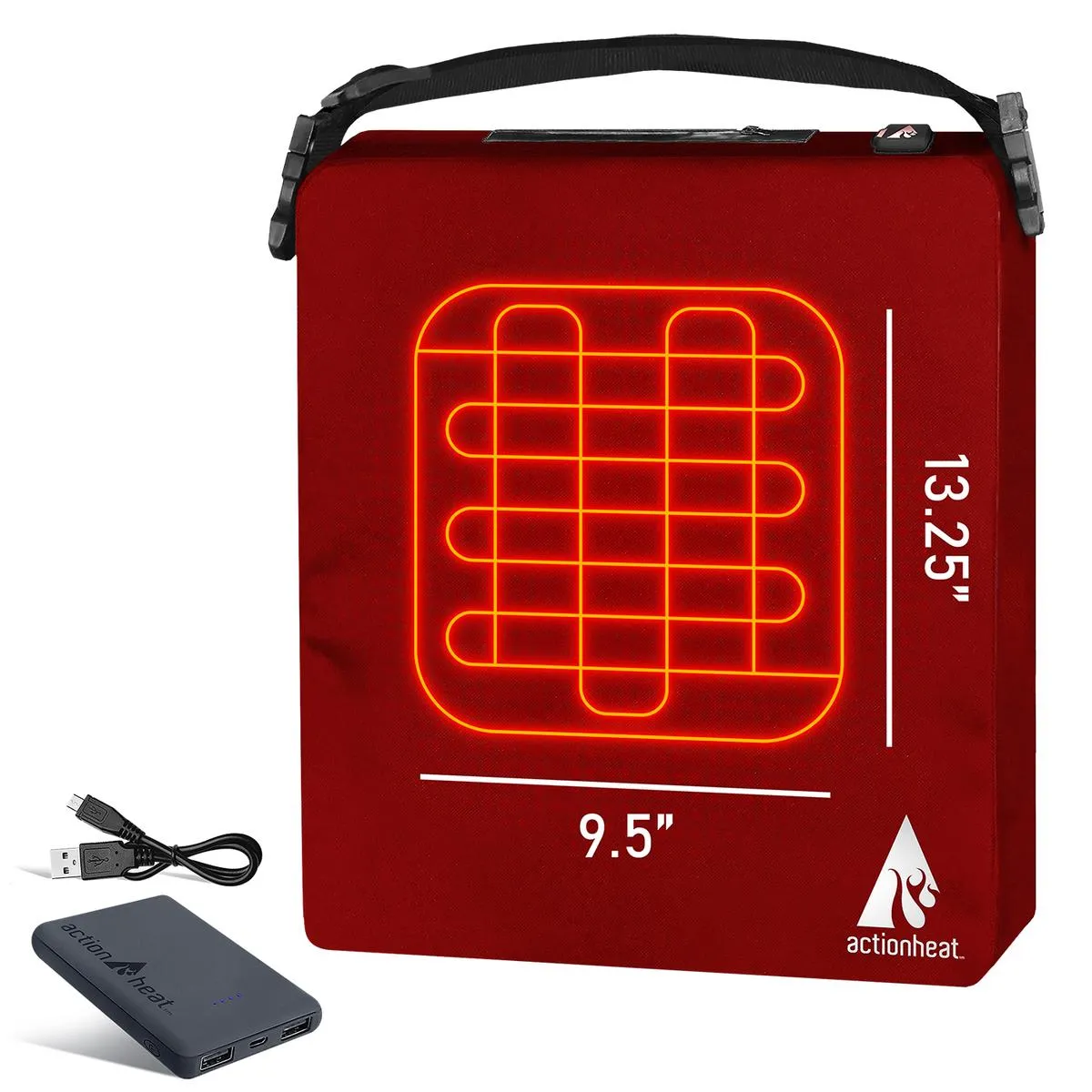 ActionHeat 5V Battery Heated Seat Cushion