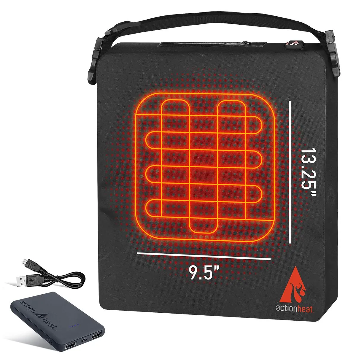 ActionHeat 5V Battery Heated Seat Cushion