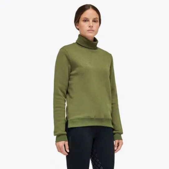 Cavalleria Toscana Embossed Turtleneck Pullover