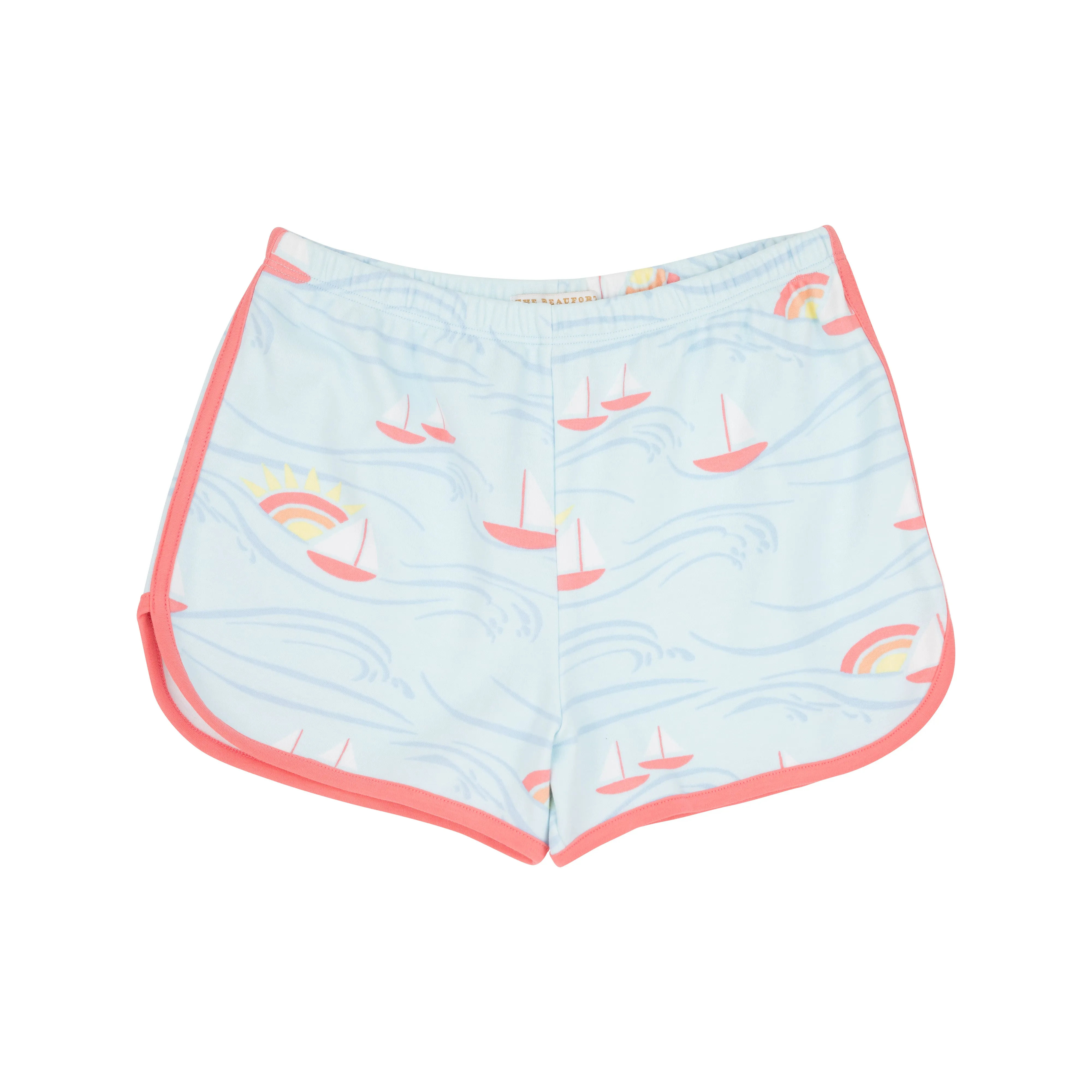 Cheryl Shorts - Wave Hello to the Sun with Parrot Cay Coral