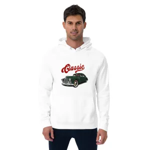 Classic Vintage Graphic Men Eco Raglan Hoodie