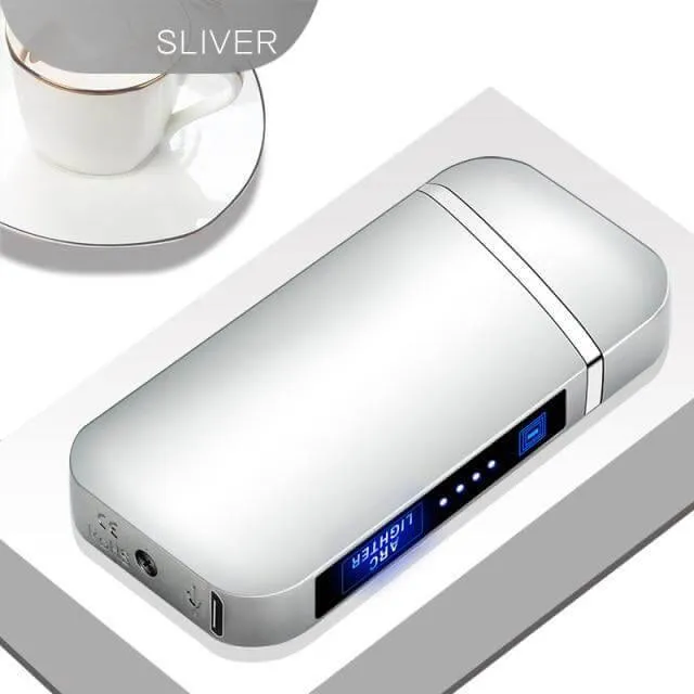 Double Arc Electronic Rechargeable Windproof Lighters