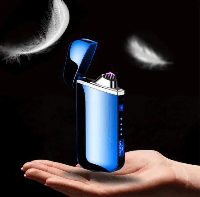 Double Arc Electronic Rechargeable Windproof Lighters