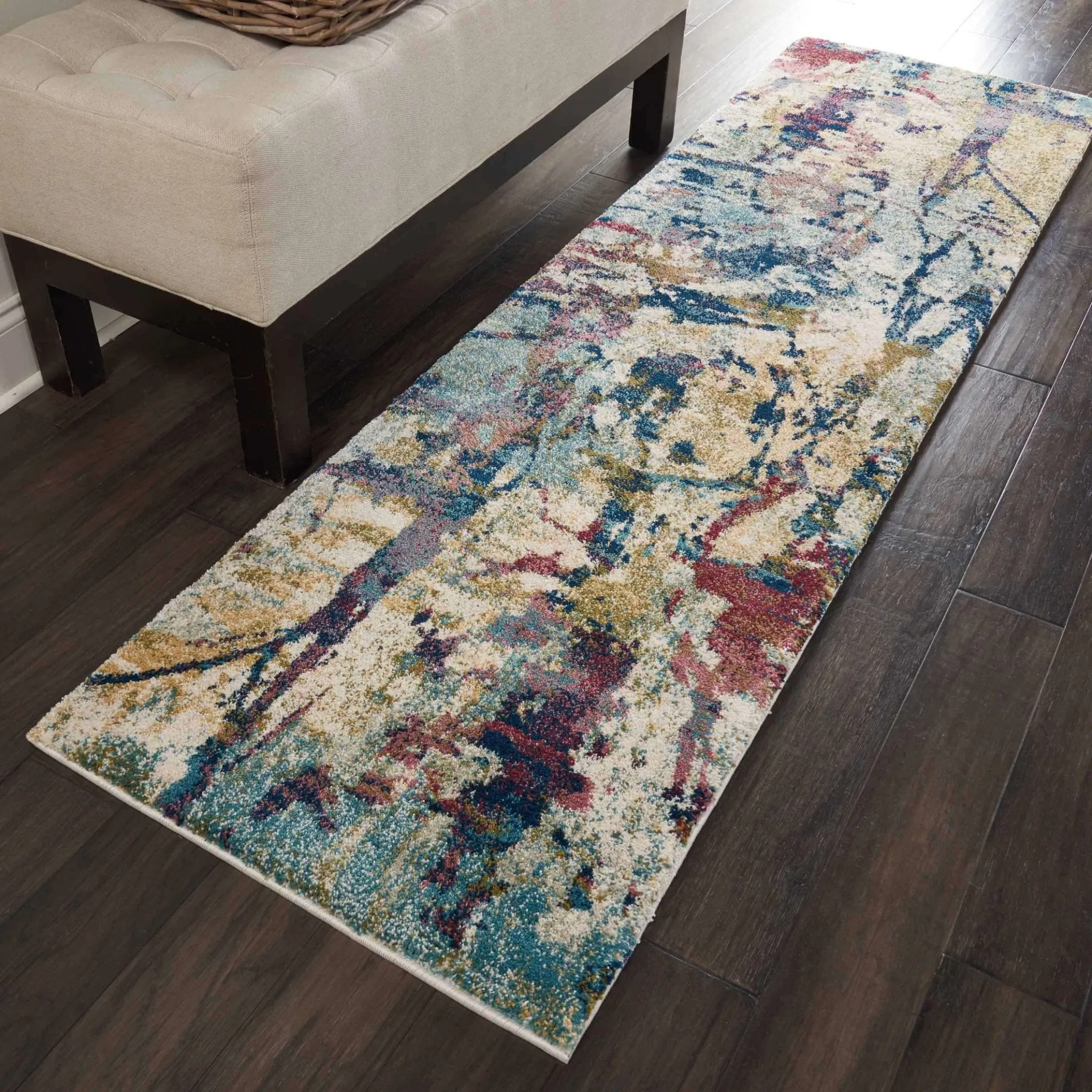 Fusion FSS10 Cream/Multi Rug