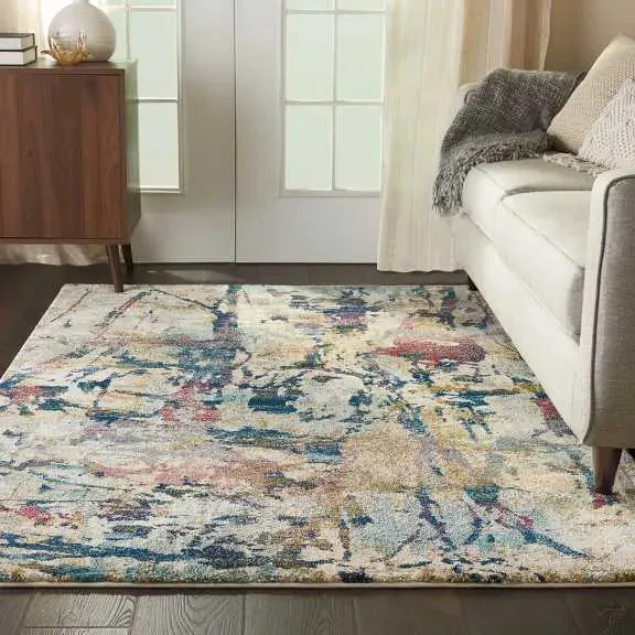 Fusion FSS10 Cream/Multi Rug