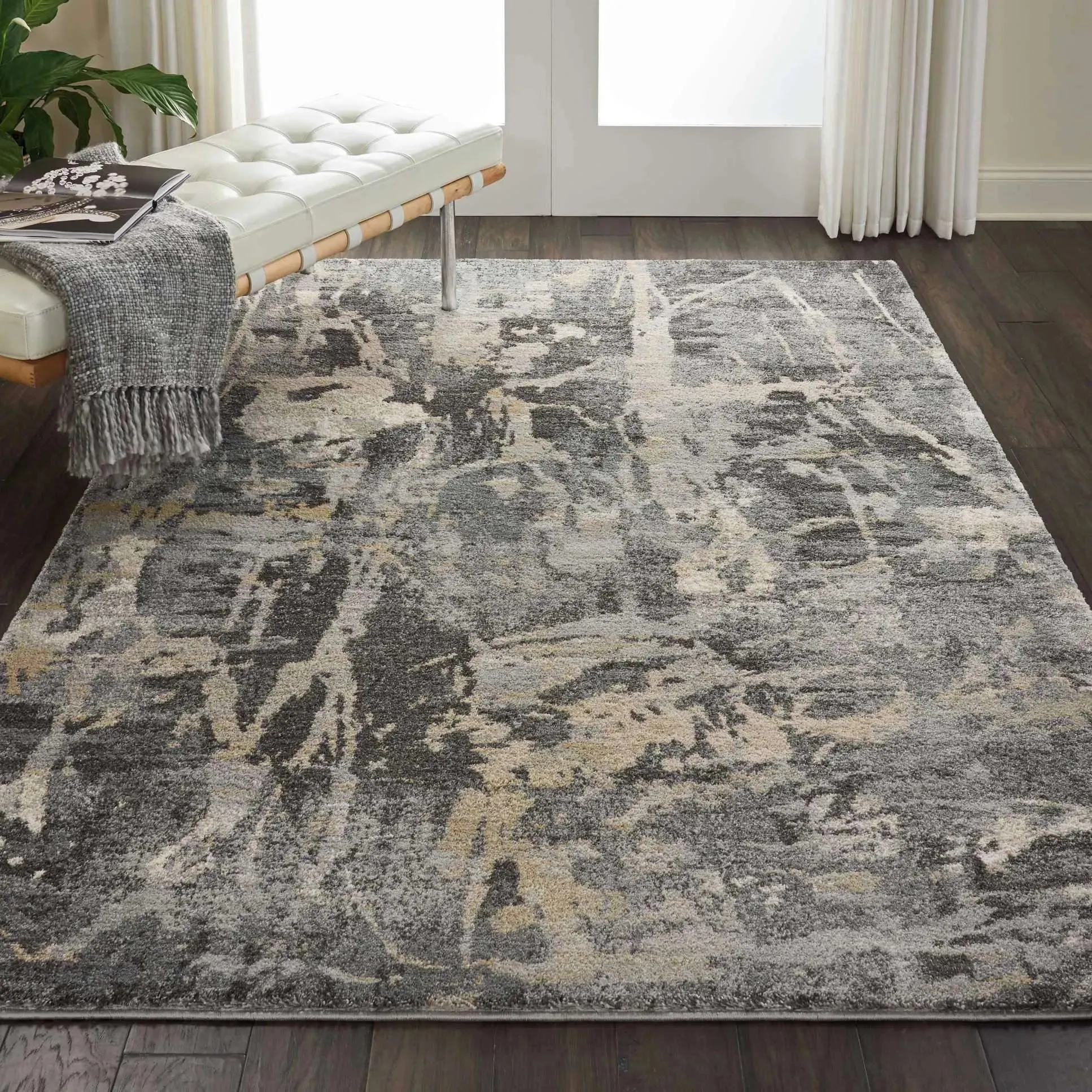 Fusion FSS10 Grey Rug