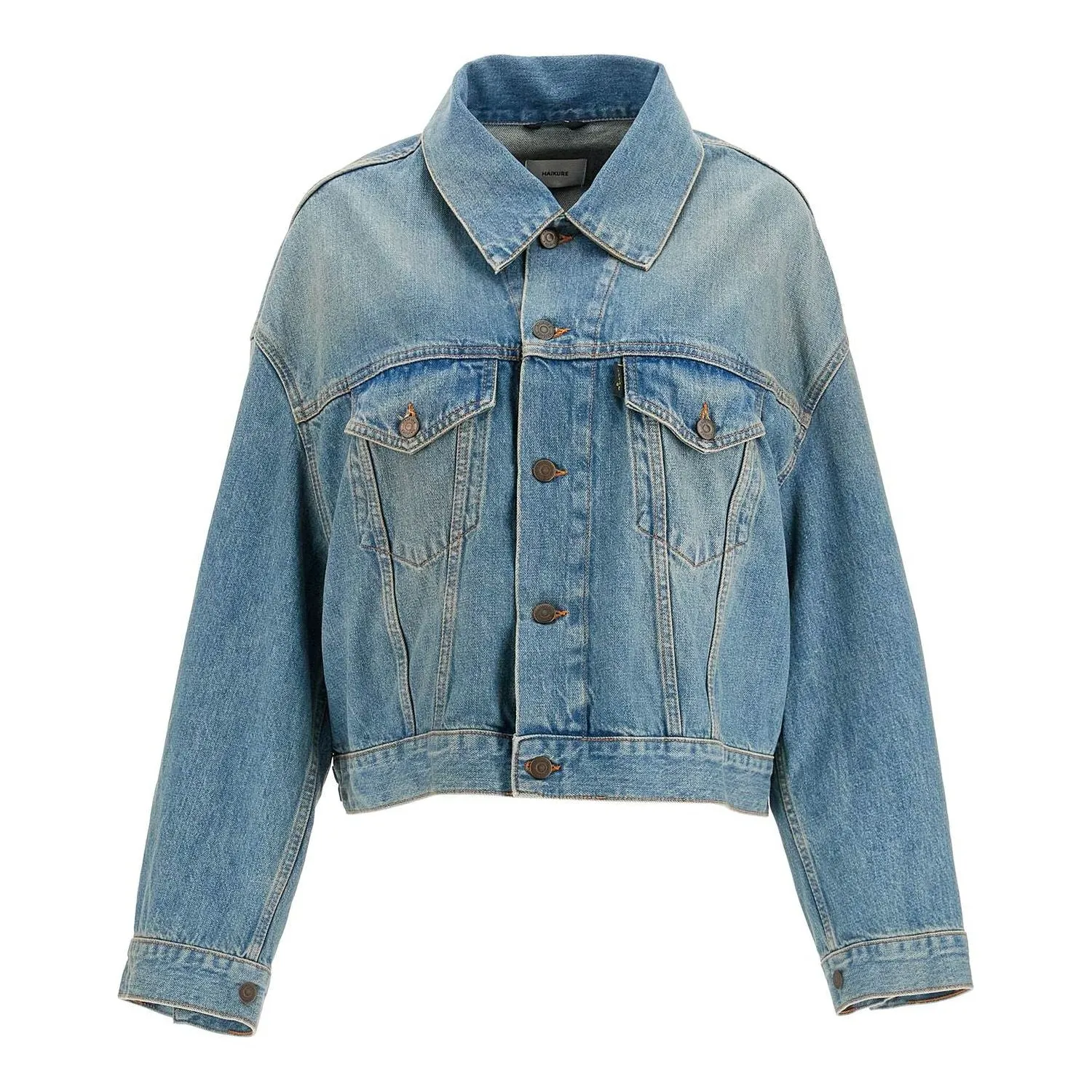 Denim Boxy Jacket with Spencer from Haikure