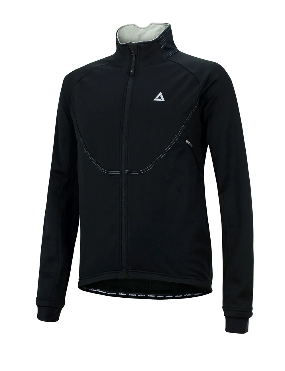 Herren Thermo Fahrradjacke Pro Team II Schwarz Setprodukt