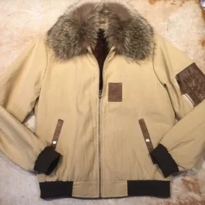 Jakewood Coyote/Fox Military Flight Jacket