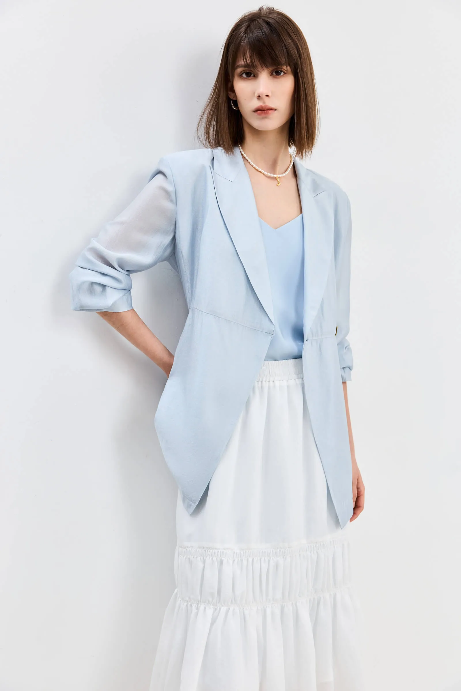 LILY V-Neck Relaxed Blazer