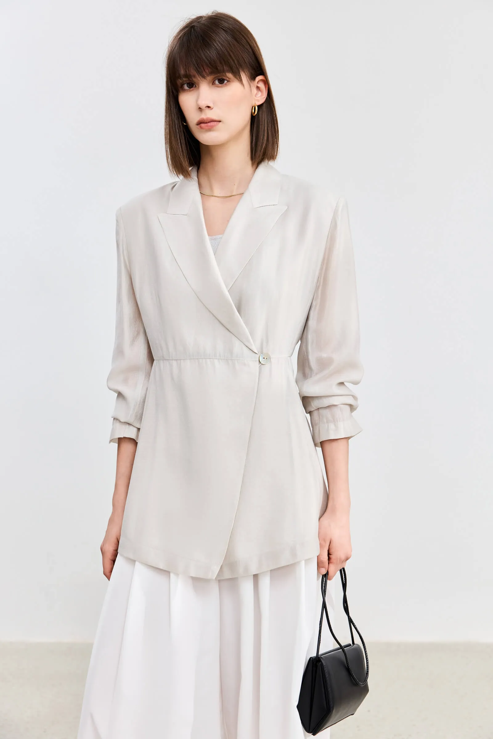 LILY V-Neck Relaxed Blazer