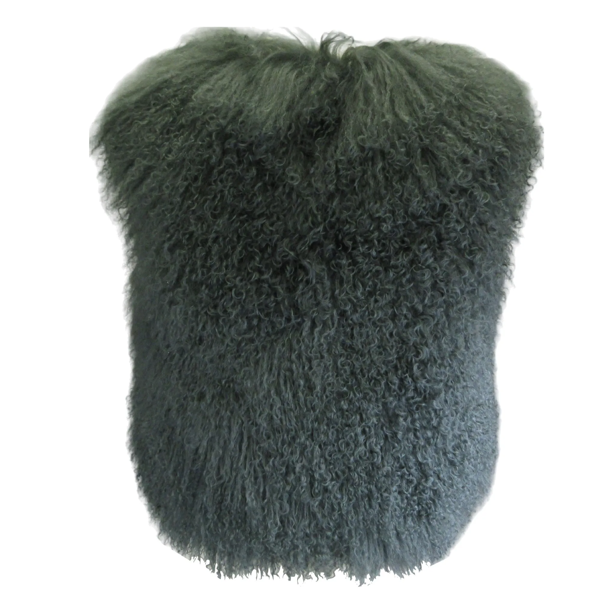 Michael Kors Collection Teal Shearling Lamb Fur Vest