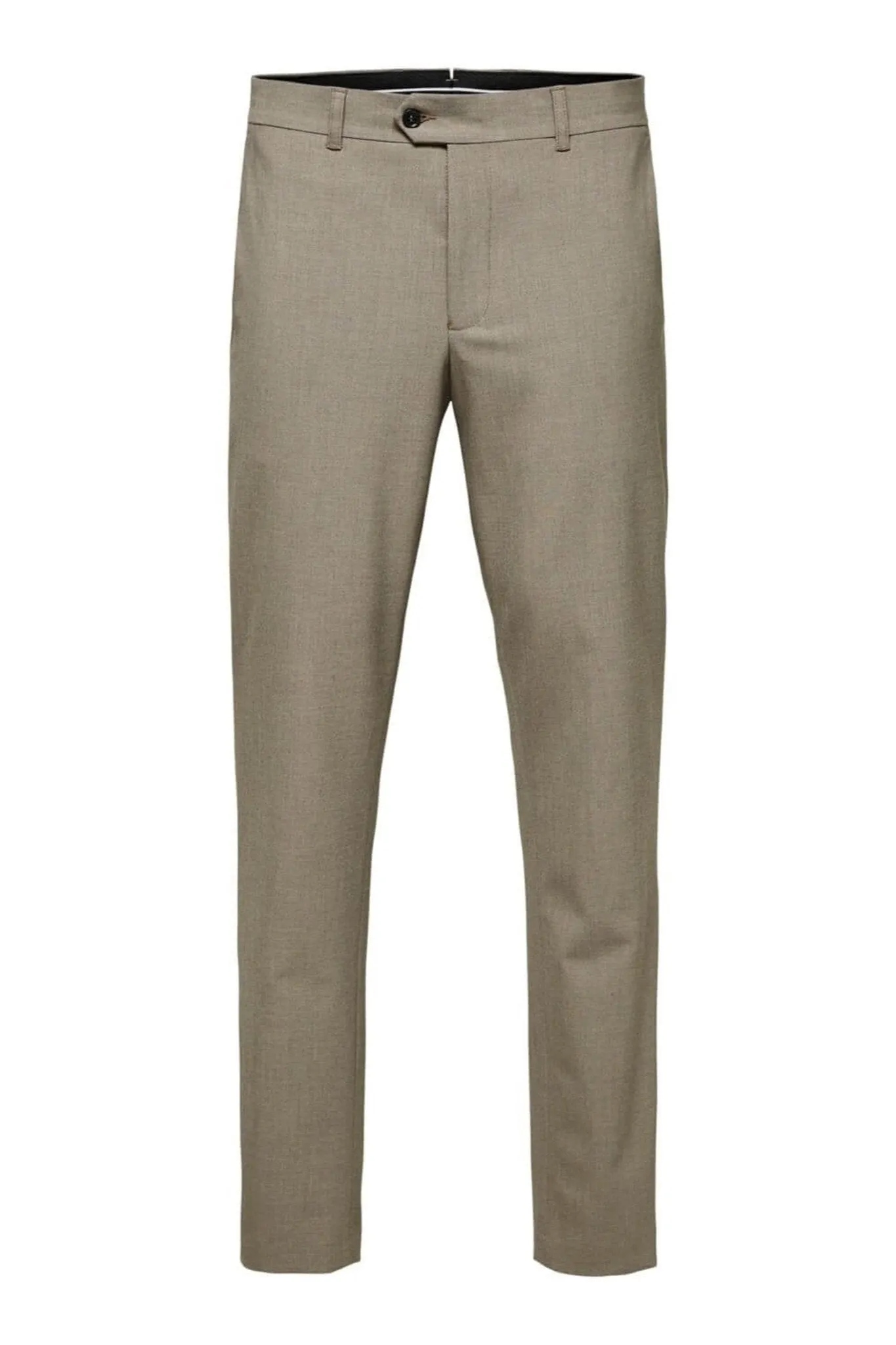 NOOS - SLHSLIM-CARLO FLEX STRUC TROUSERS B NOOS - Beige