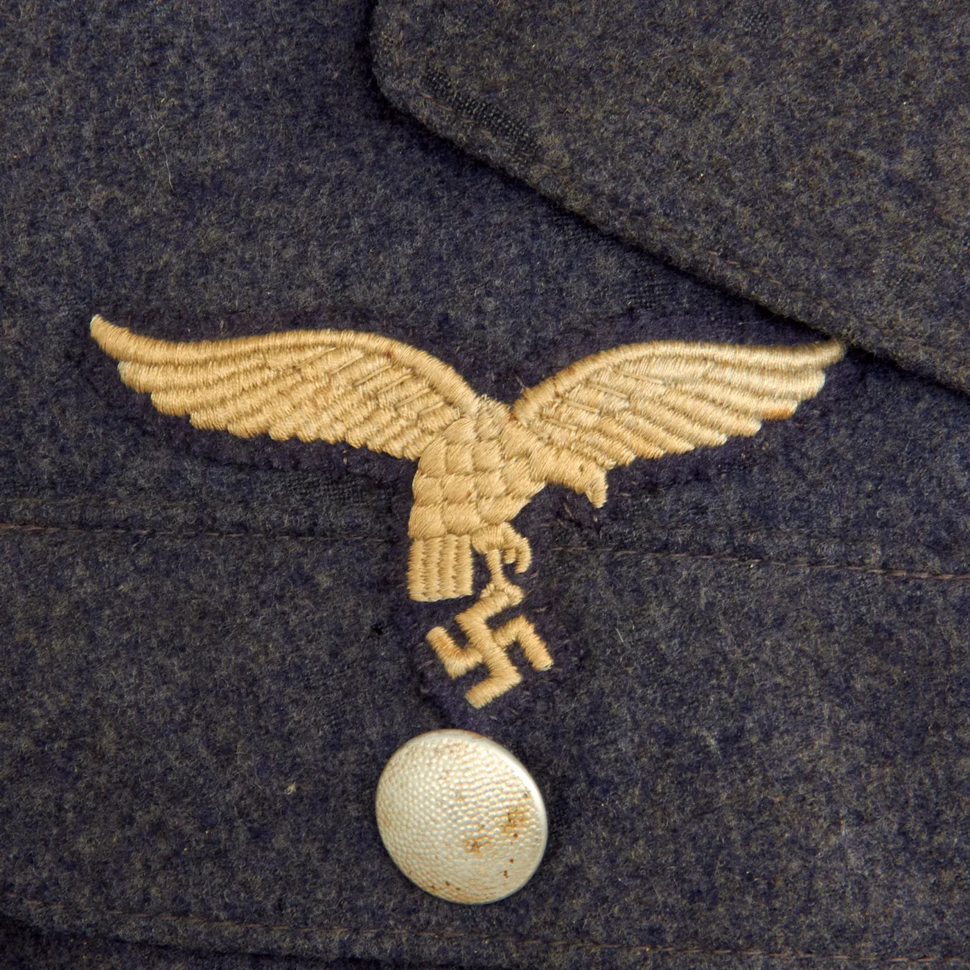 Original German WWII Named Luftwaffe 49th Flak Artillery Regiment Kanonier Enlisted Fliegerbluse Tunic - dated 1937