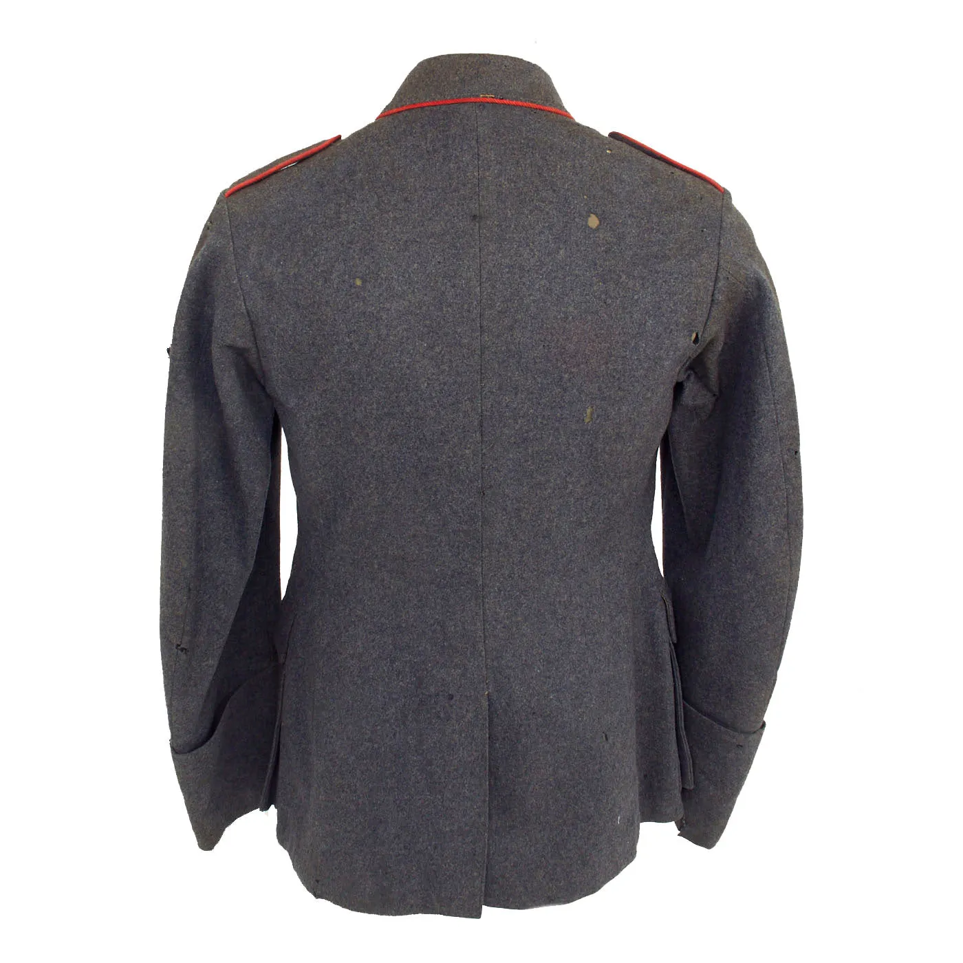 Original German WWII Named Luftwaffe 49th Flak Artillery Regiment Kanonier Enlisted Fliegerbluse Tunic - dated 1937