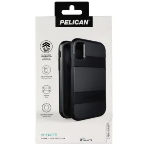 Pelican Voyager Series Hard Case for Apple iPhone X - Black