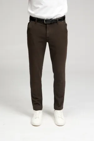 Performance Structure Trousers - Dark Brown