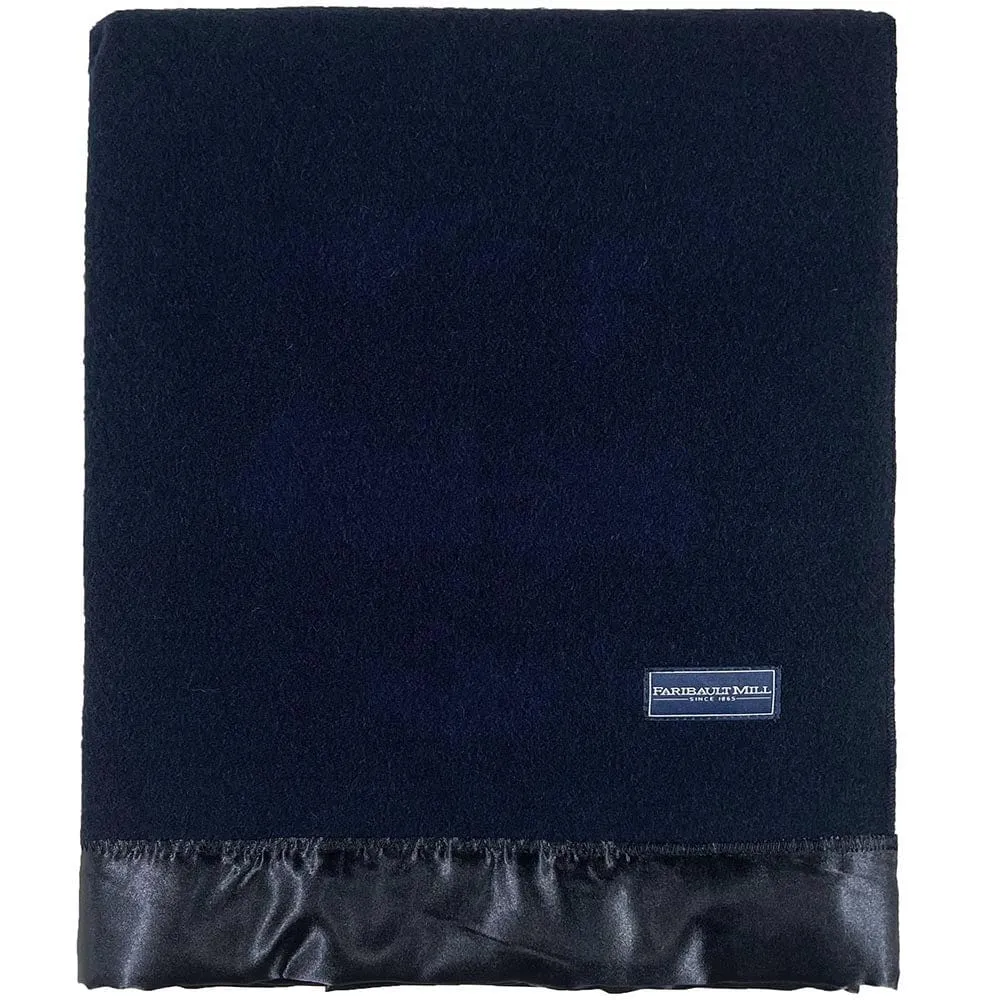 Pure & Simple Satin Wool Blanket