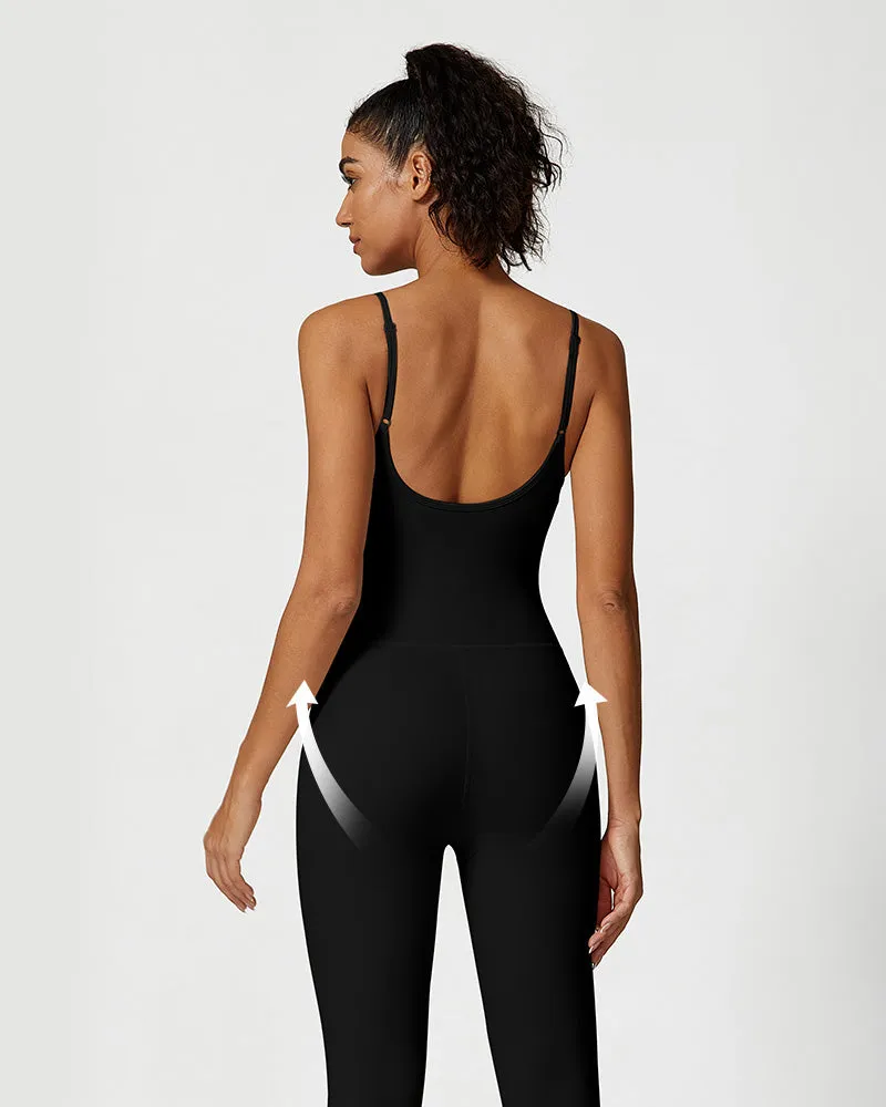 SheCurve®Lightweight Comfort Workout Jumpsuit