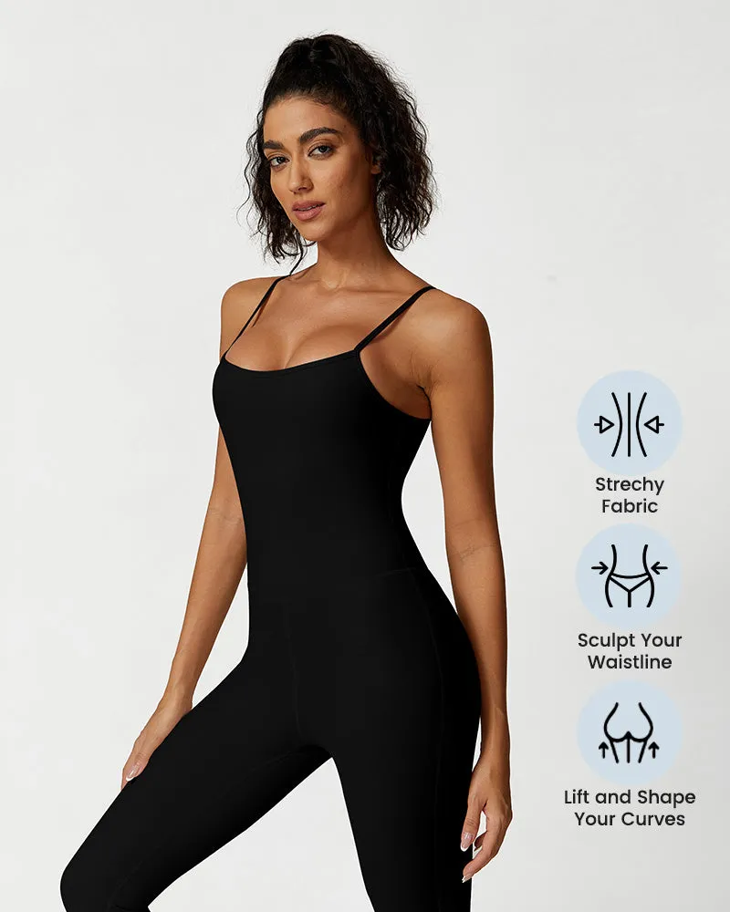 SheCurve®Lightweight Comfort Workout Jumpsuit