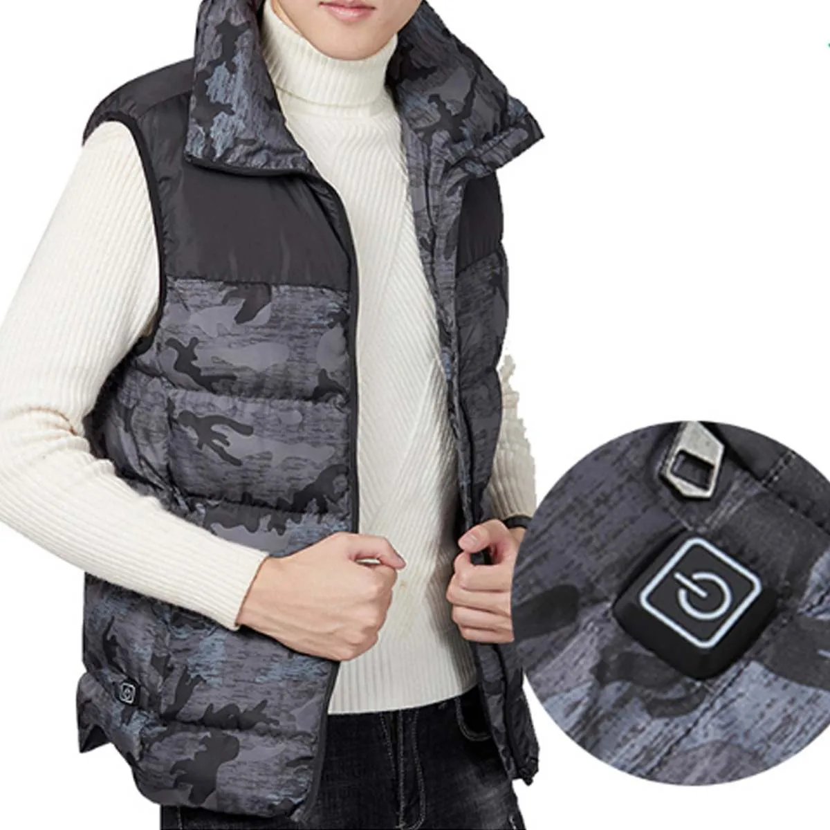 Smart Tech USB Heated Winter Vest for Men