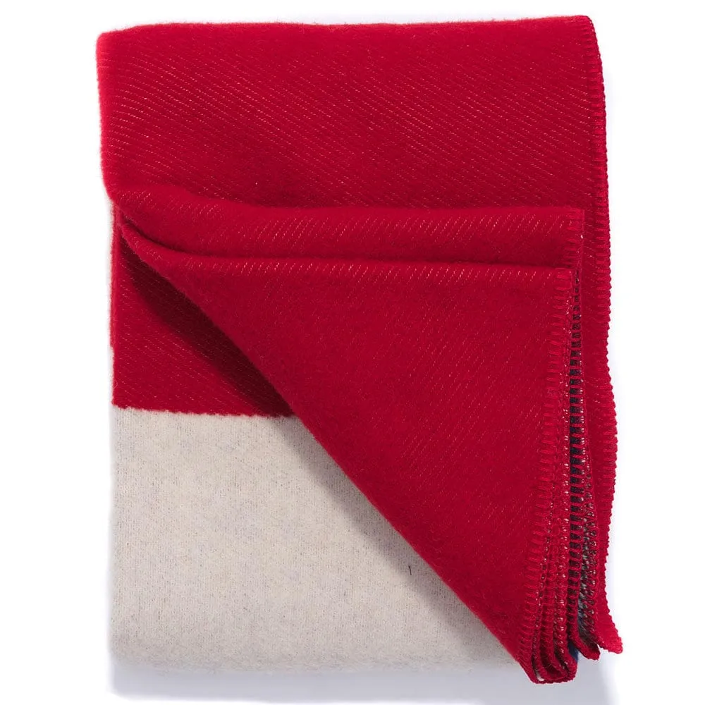 Texas Flag Wool Throw