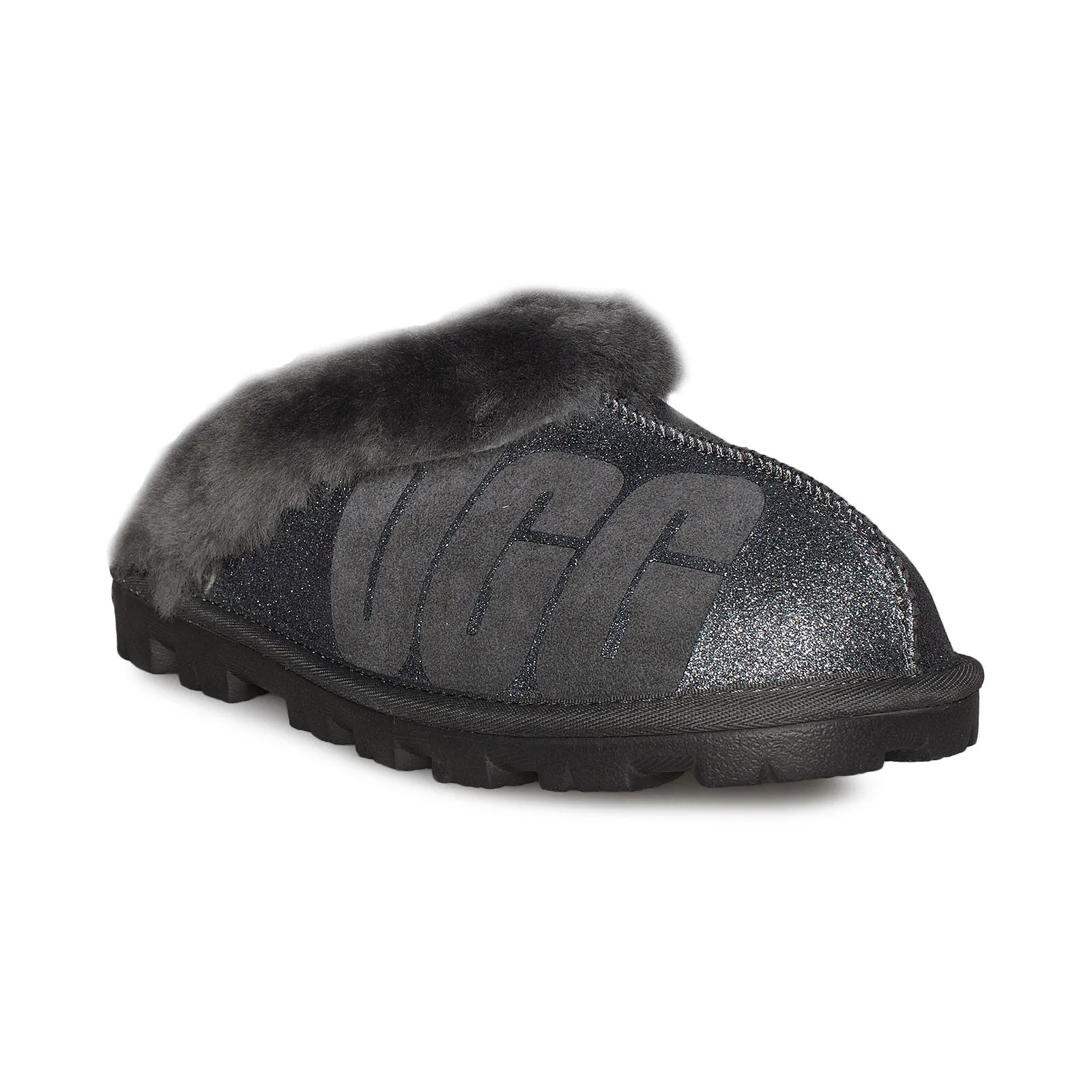 UGG Coquette Sparkle Charcoal Slippers - Women's