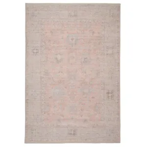 Vintage Coral Pink Chic Rug - Clara