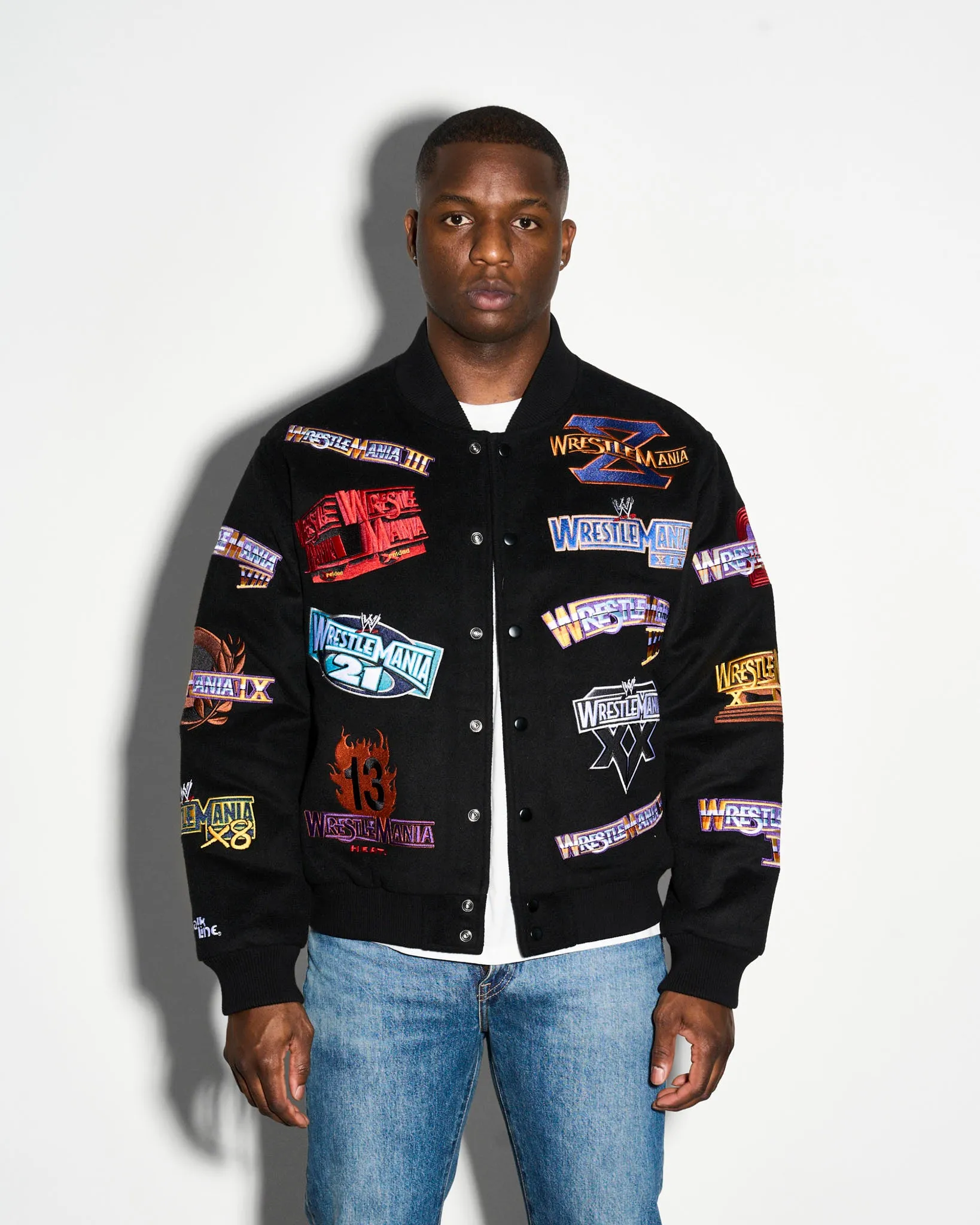 WrestleMania 1-21 Varsity Jacket